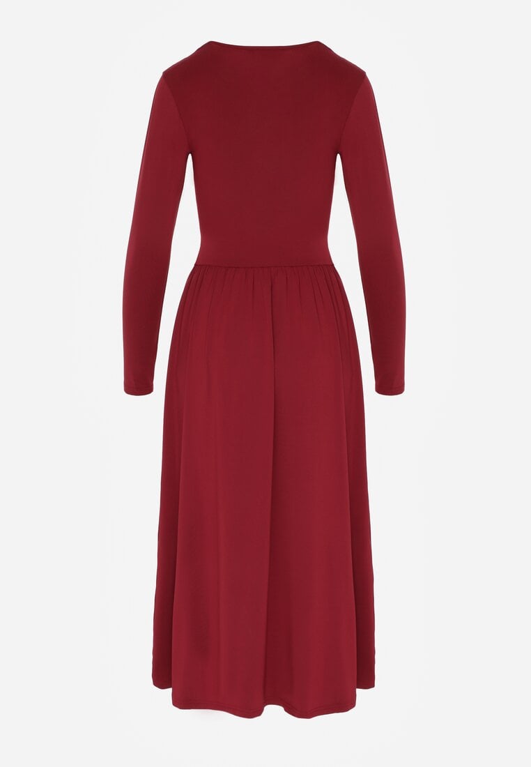 Бордова Сукня