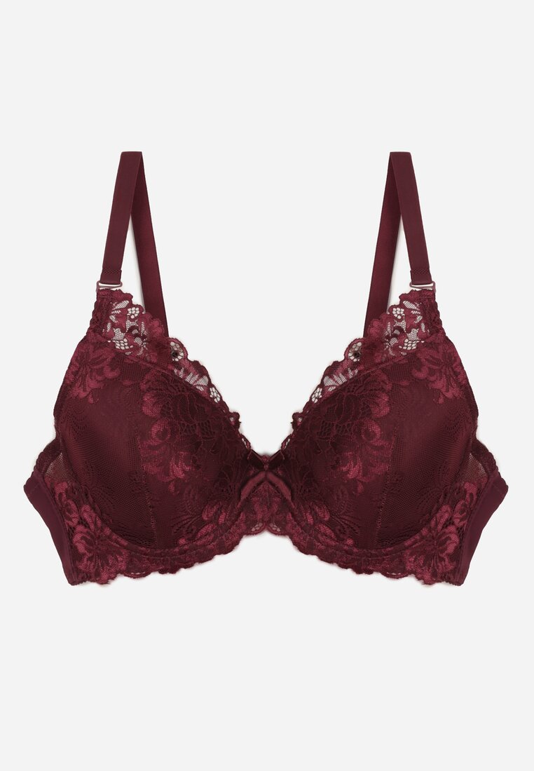 Бордовий Бюстгальтер