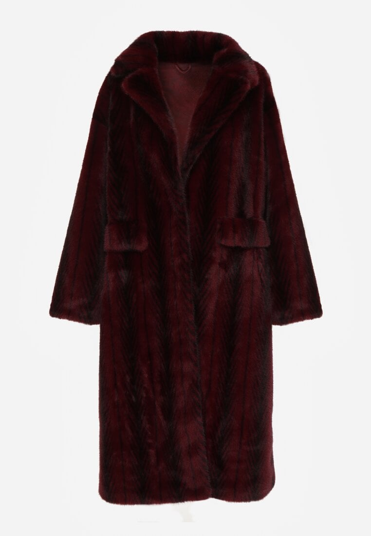 Бордове Пальто
