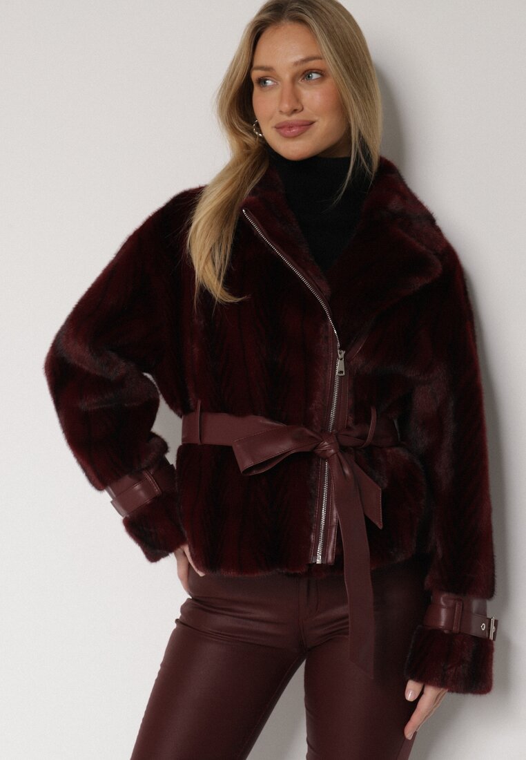 Бордова Куртка