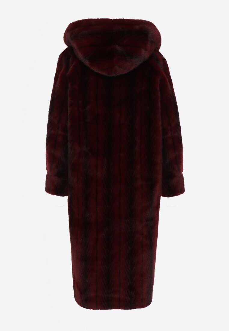 Бордове Пальто