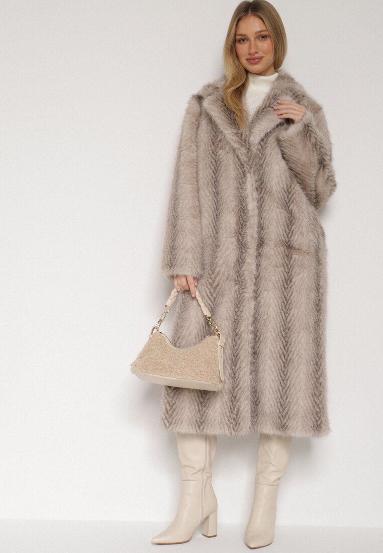 Cвітло-Бежеве Пальто