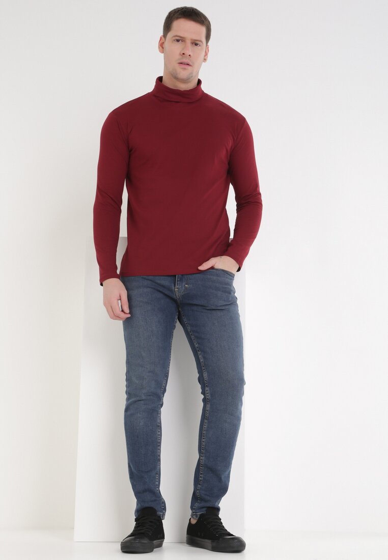 

Бордовий Лонгслів