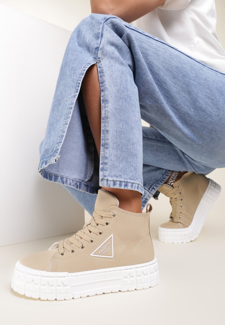 

Темно-Бежеві Кеди, Бежевий