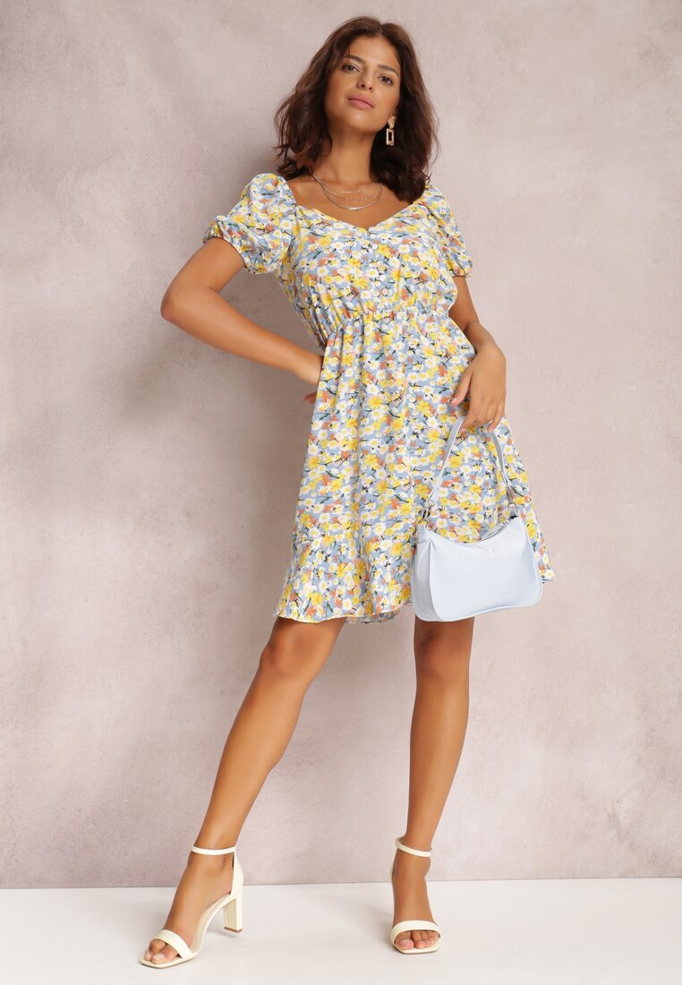 

Блакитно-Жовта Сукня, Блакитний