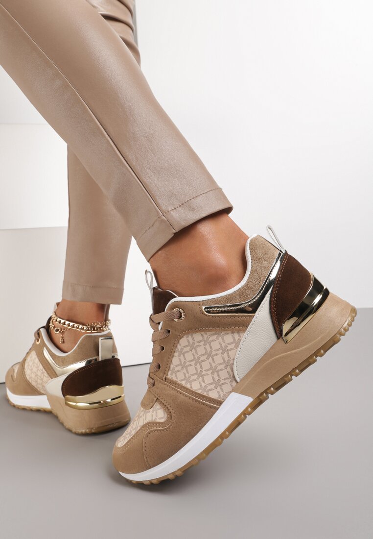 

Темно-Бежеві Снікерси, Бежевий