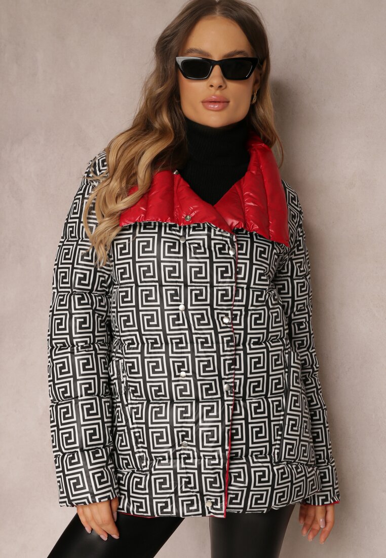 

Червона Двостороння Куртка, Червоний