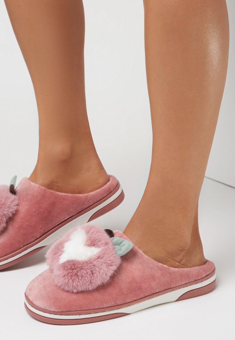Темно-Рожеві Тапки